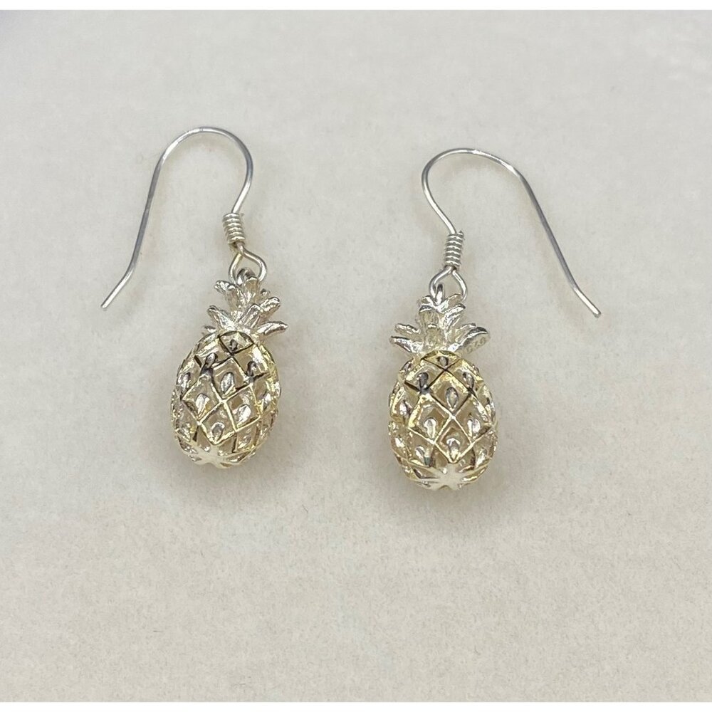 925 pineapple earrings
